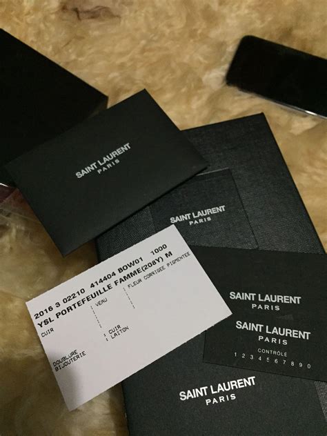 ysl bag authentication|ysl authenticity check code.